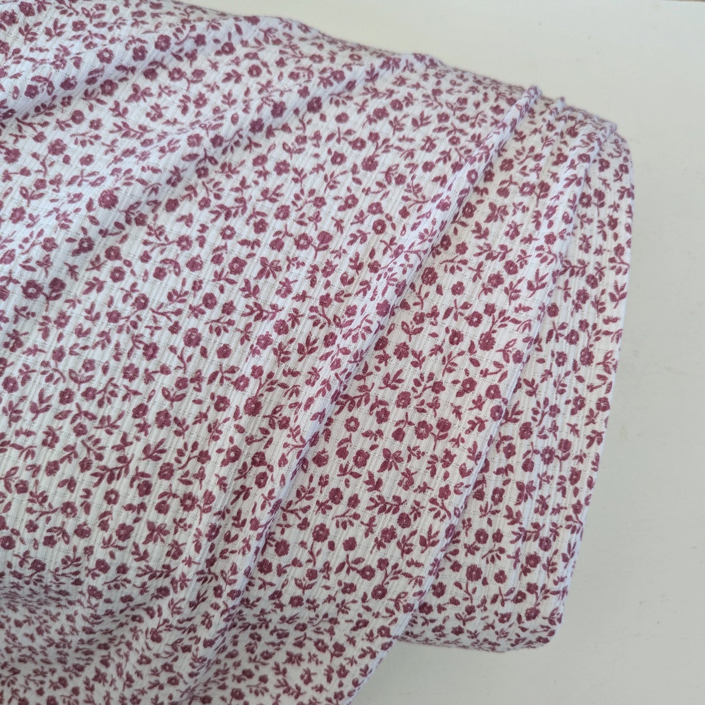 Ditzy Floral Pointelle