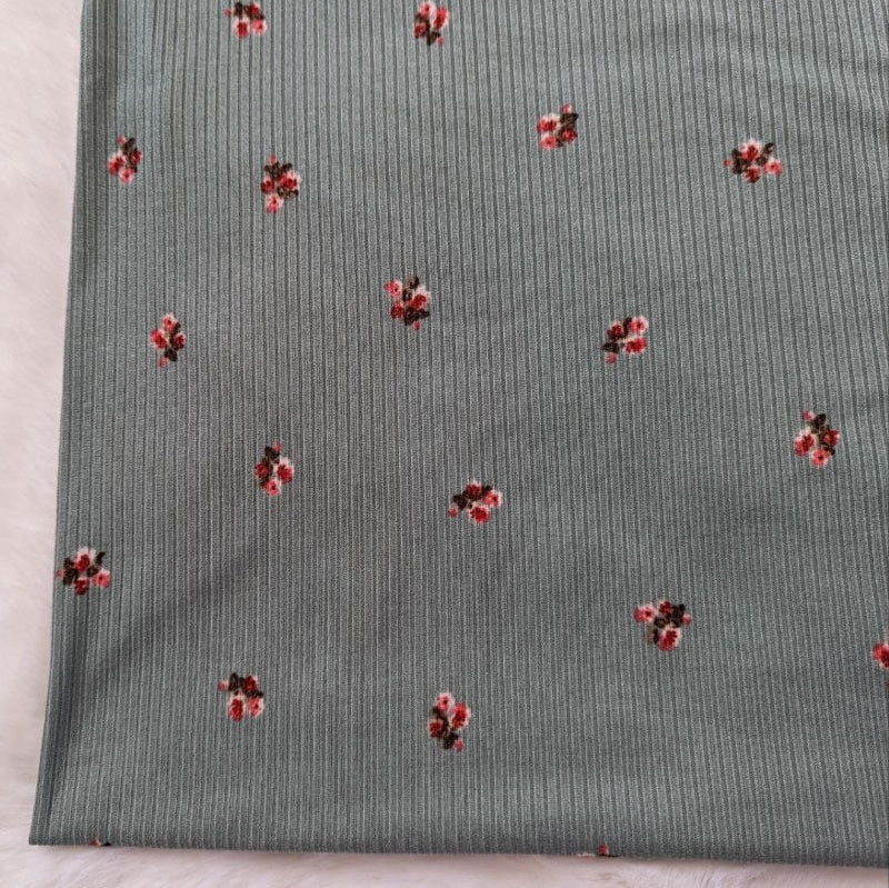 Mini Floral Rib