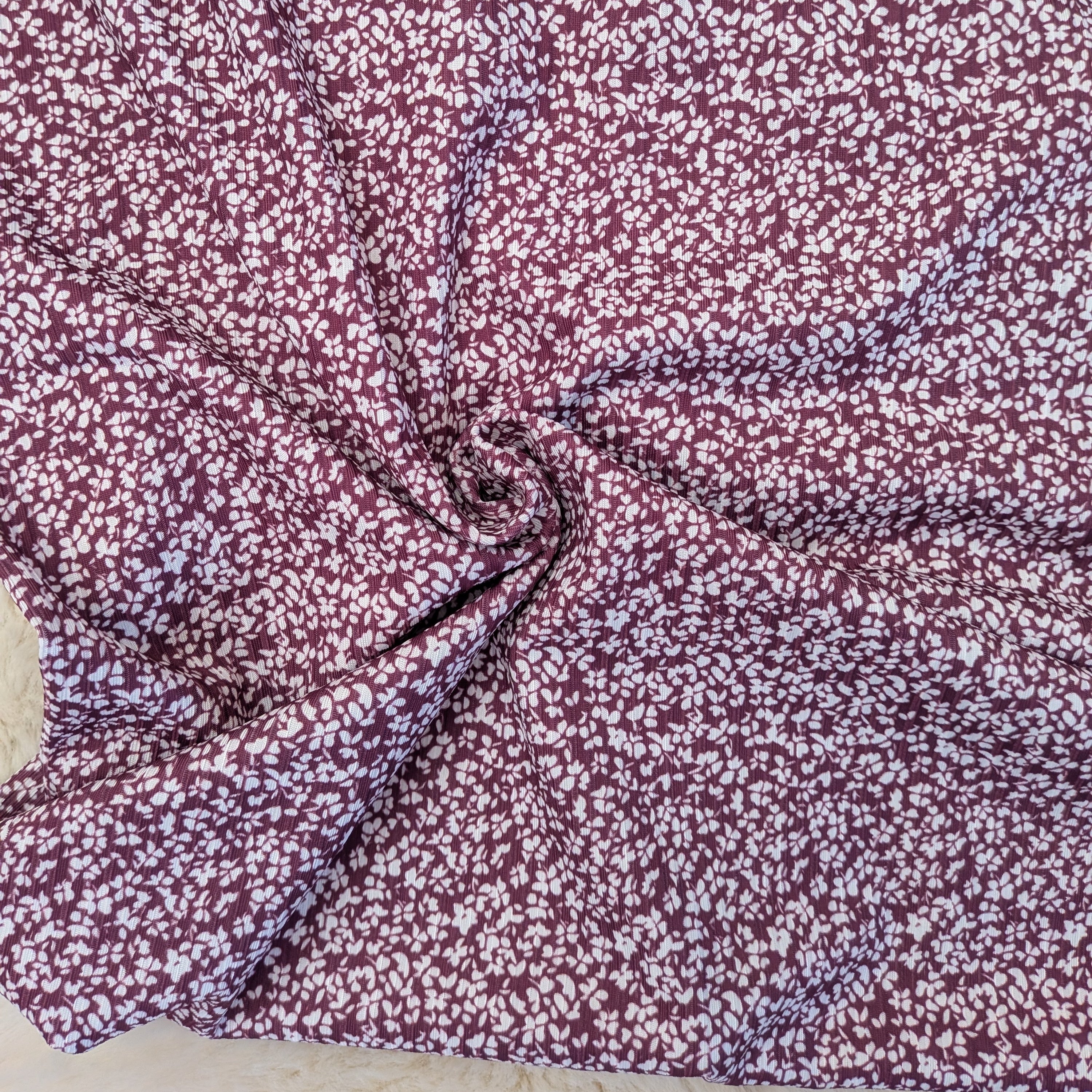 Wine – Sweet Blossom Fabric