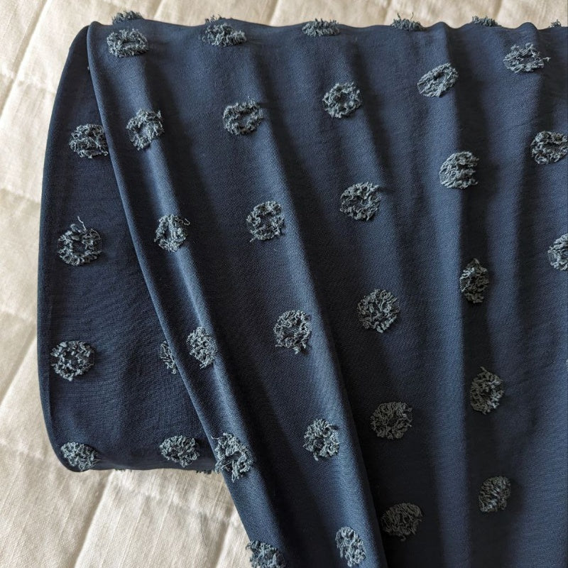 Large Swiss Dot Sweet Blossom Fabric